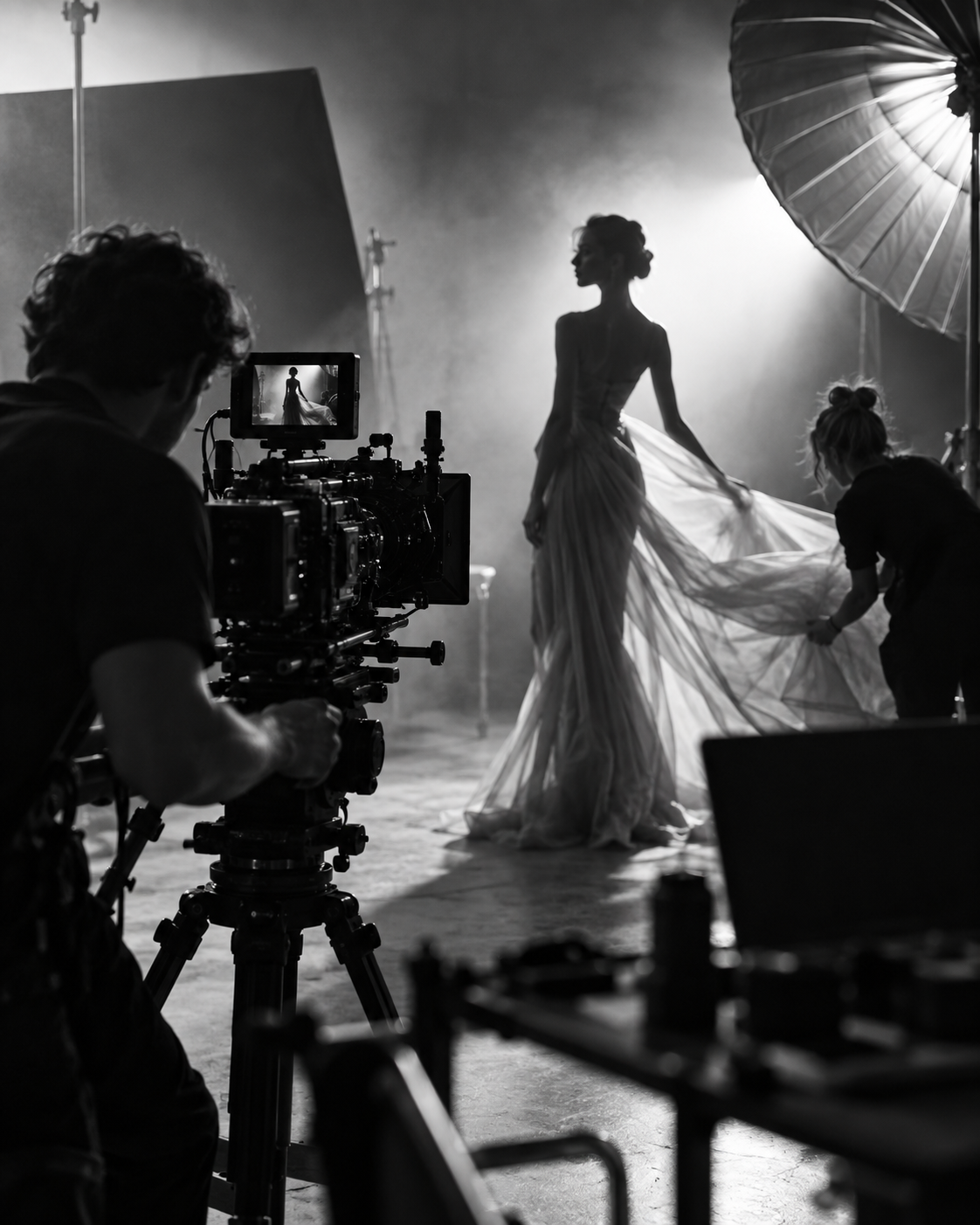 Production photo et vidéo d’une campagne éditoriale