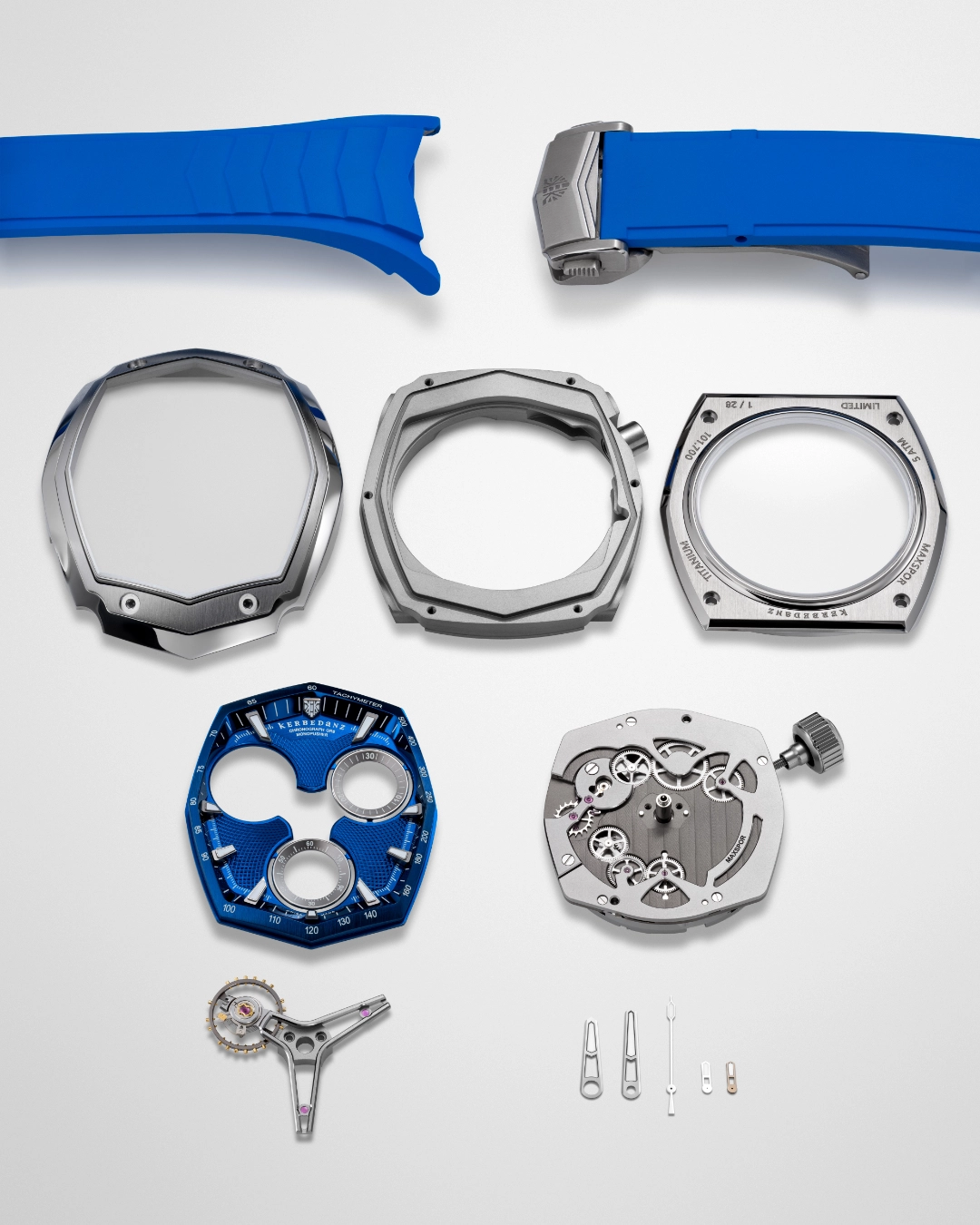 Montre bleue Maxpor